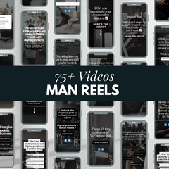 Men Reels Templates Bundle - 75+ Videos