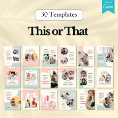 Speech Therapy & Logopedics - Social Media Templates