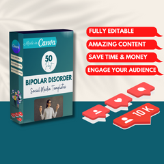 50 Bipolar Disorder - Social Media Templates