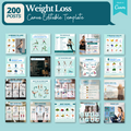 2000+ Fitness, Nutrition & Health Bundle - Social Media Templates