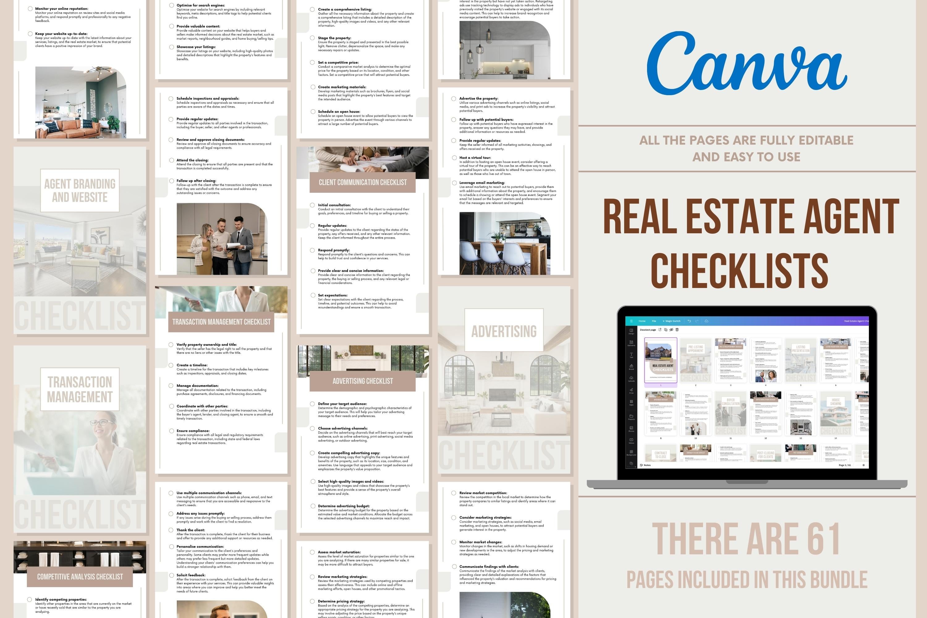 Agent Using A Checklist Real Estate Agent Checklists - 20 Lists – Viralcontent.design