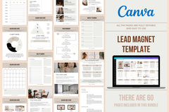 Lead Magnet Template | US Letter | 60 Pages