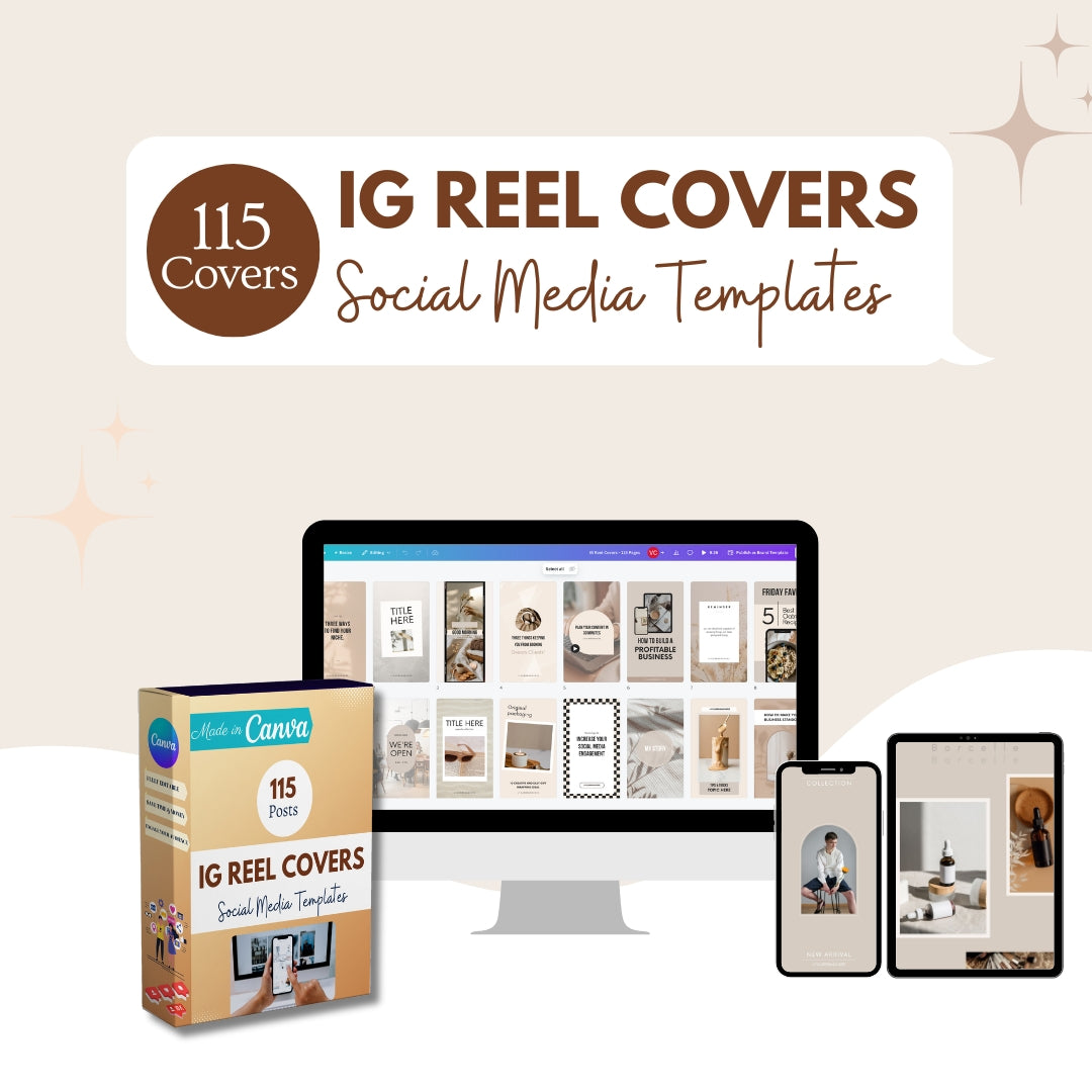 IG Reel Covers Bundle - 115 Pages