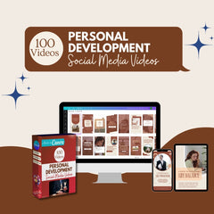 100 Personal Development Video Templates Bundle