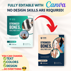 160 Orthopedic and Trauma Surgery Canva Templates