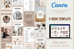 E-book Template  - 51 Pages