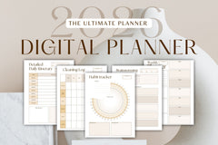 Digital Planner 2026 - 60 Pages