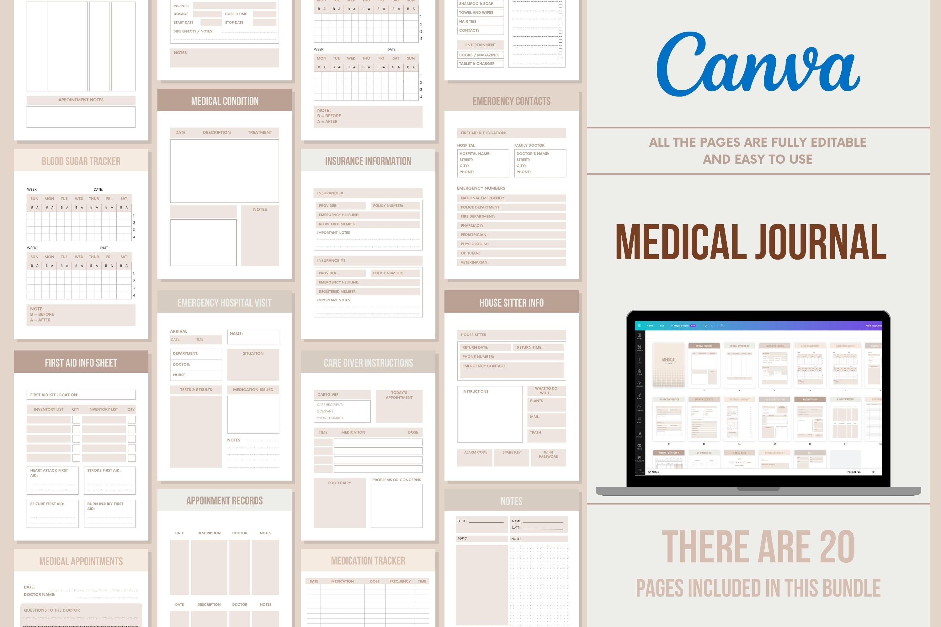 Medical Journal  - 20 Pages