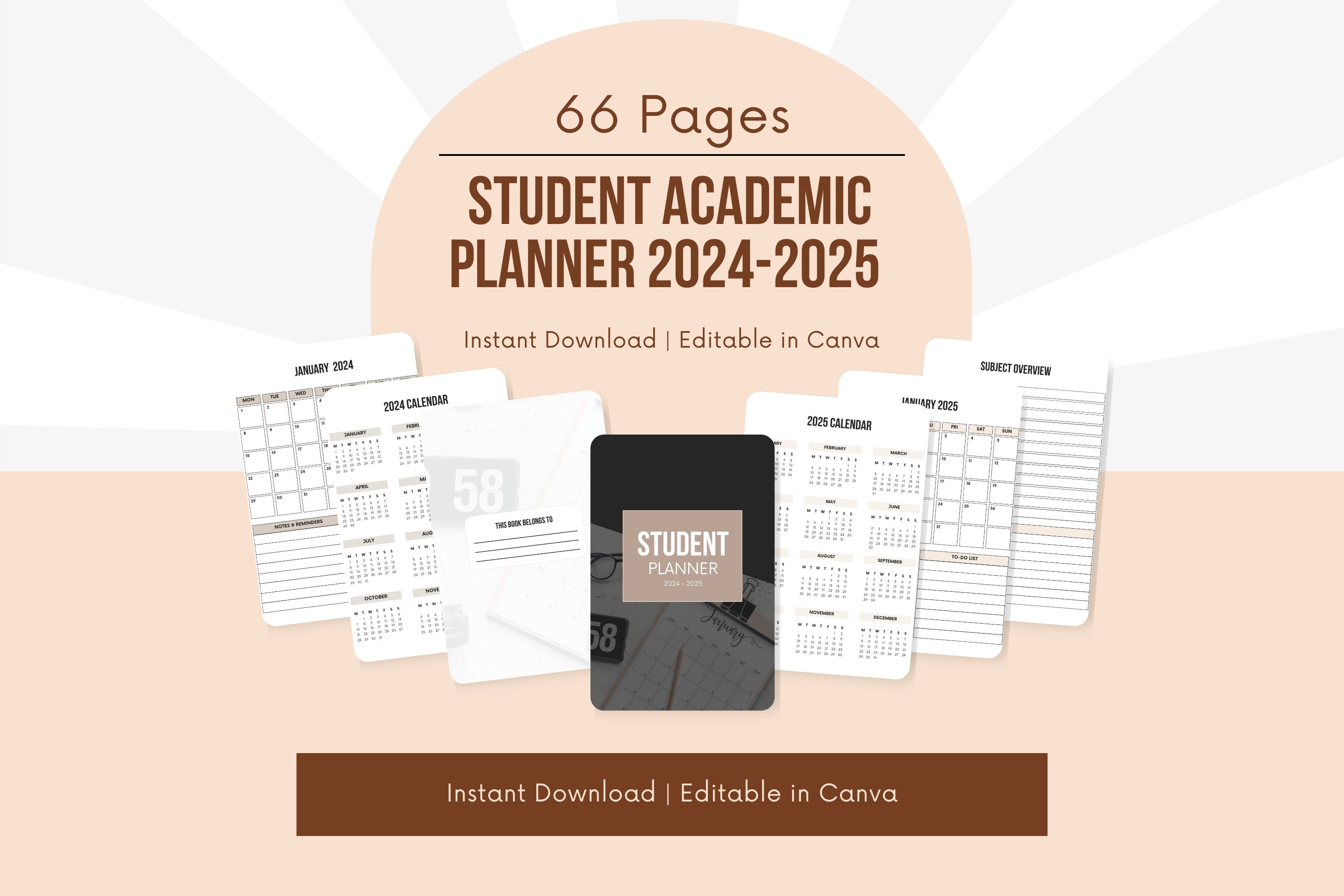 Student Academic Planner 2024-2025