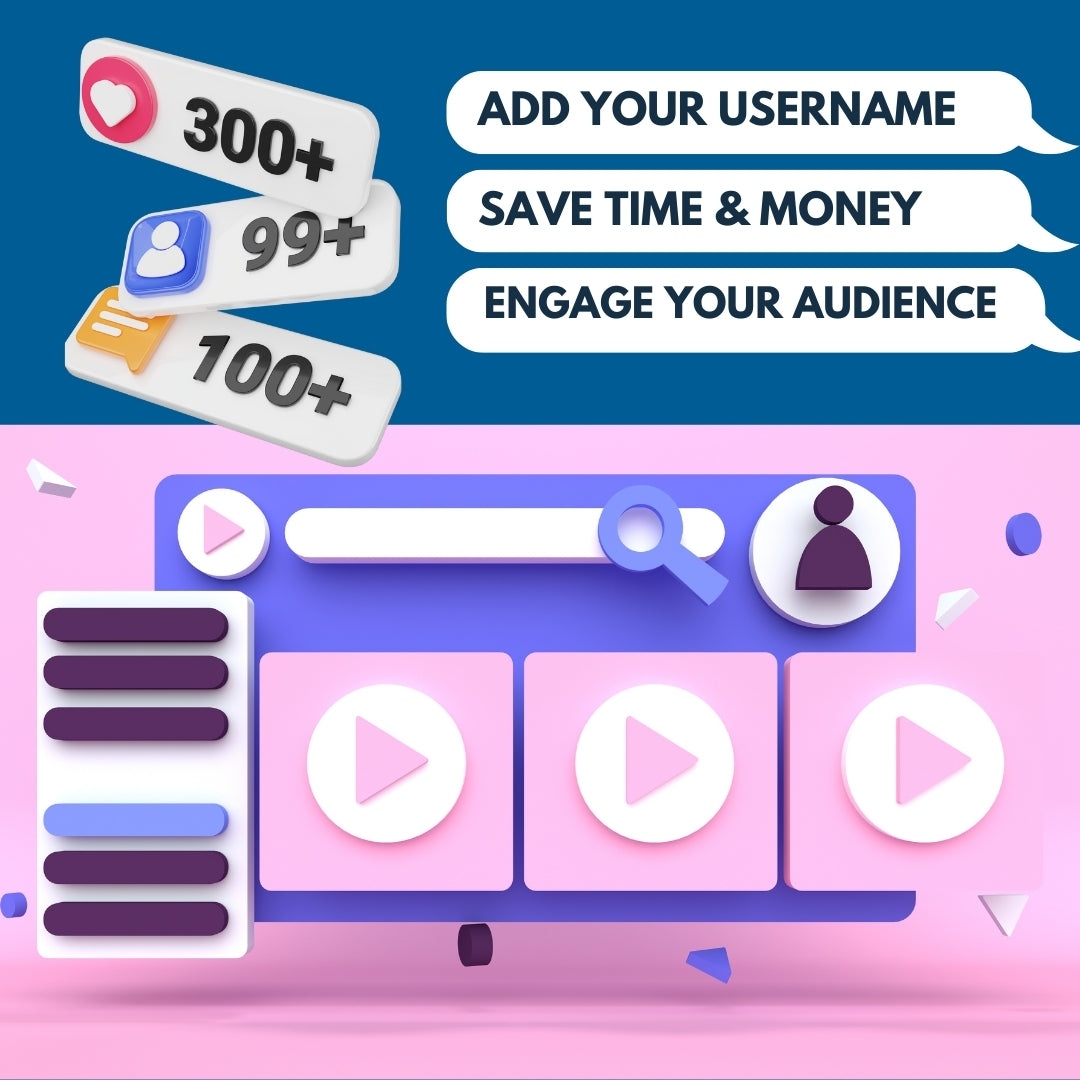 100 Personal Finance Video Templates Bundle