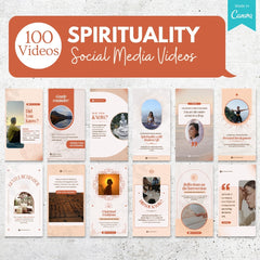 100 Spirituality Video Templates Bundle