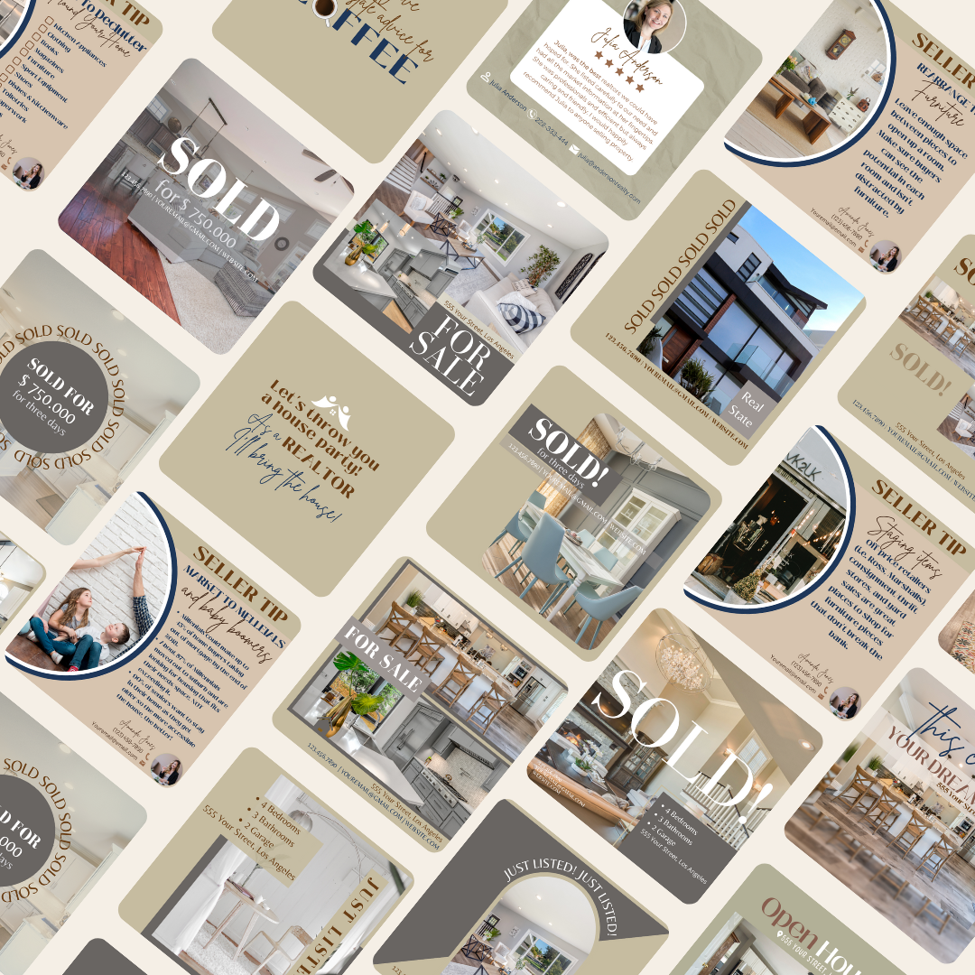 400  Real Estate vol.2 - Social Media Templates