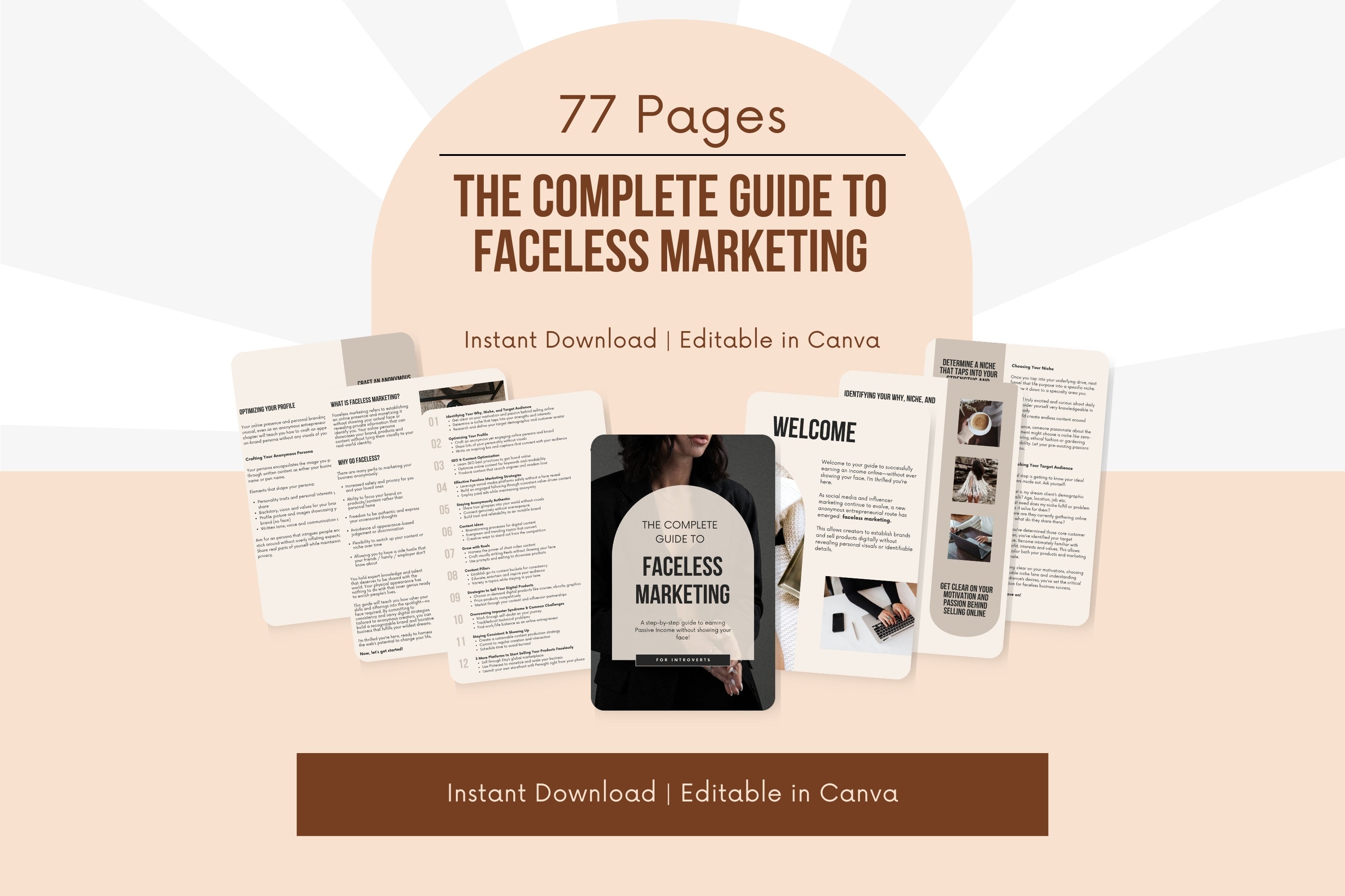 The Complete Guide to Faceless Marketing - 77 Pages – Viralcontent.design
