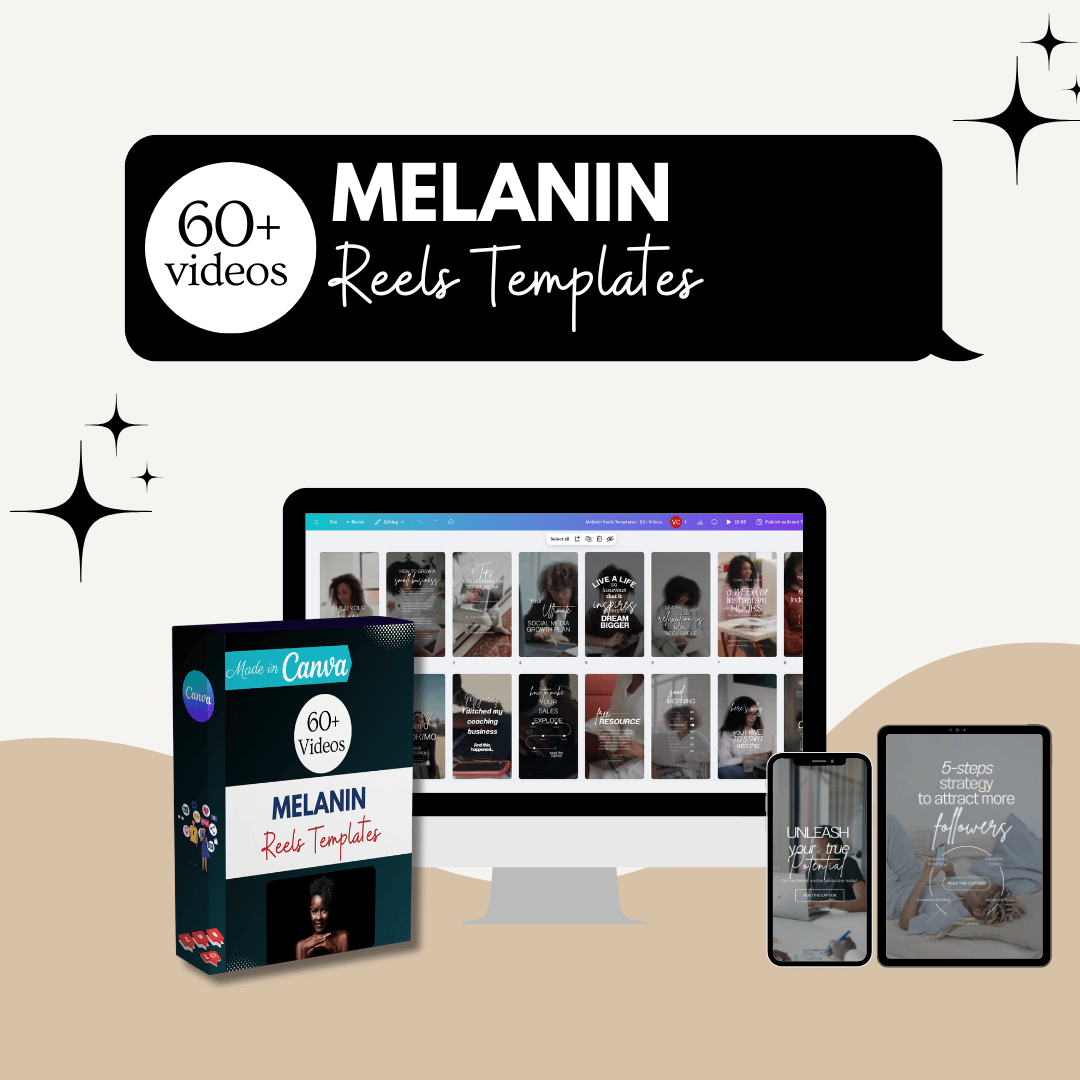 Melanin Reels Templates - 60+ Videos