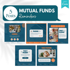 50 Mutual Funds Canva Templates