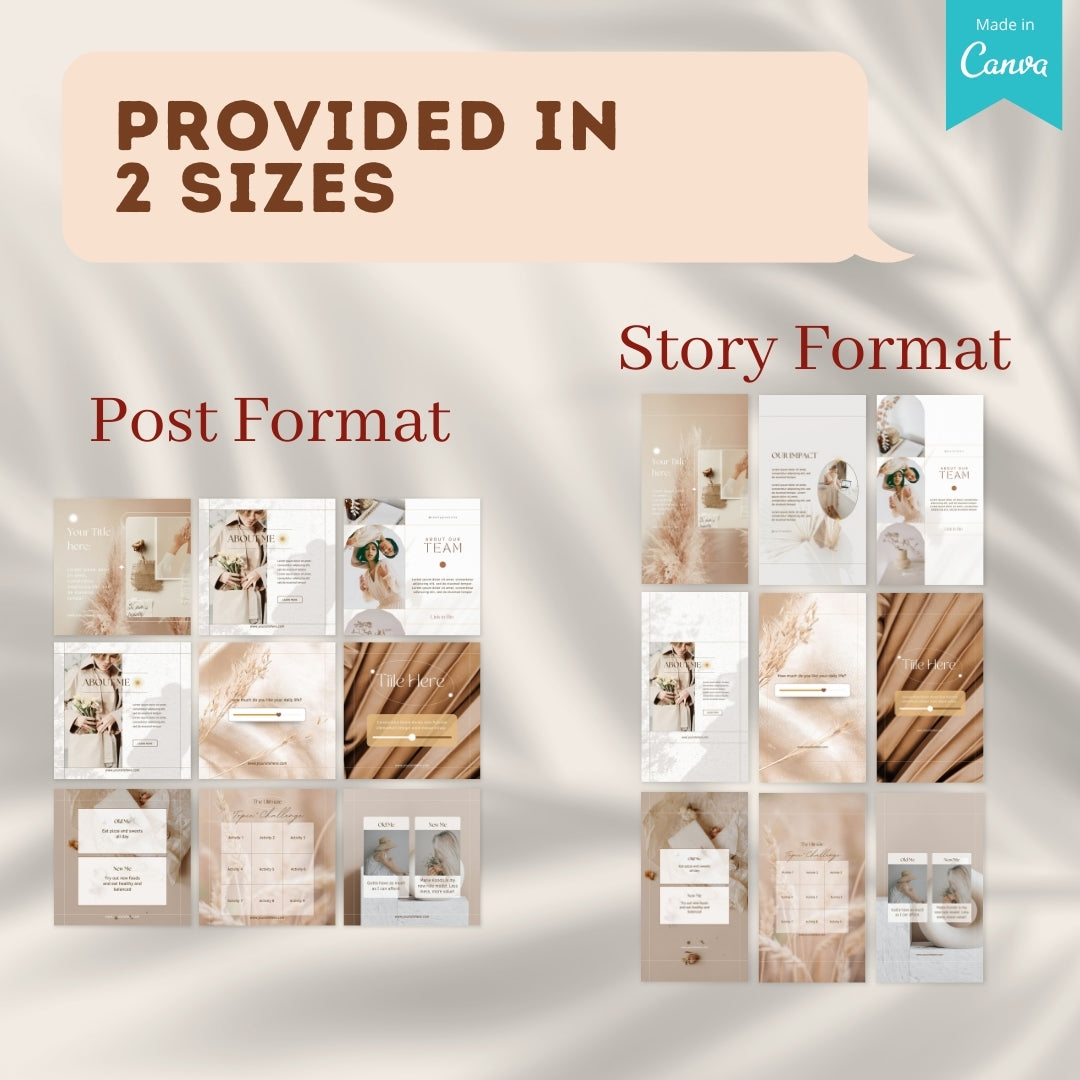 Aesthetic Engagement Posts - 225 Templates