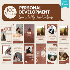 100 Personal Development Video Templates | Canva – Viralcontent.design