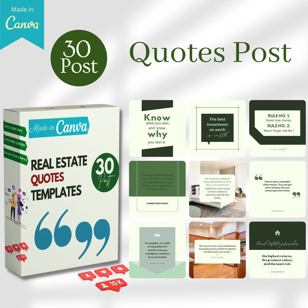 350 Real Estate - Social Media Templates