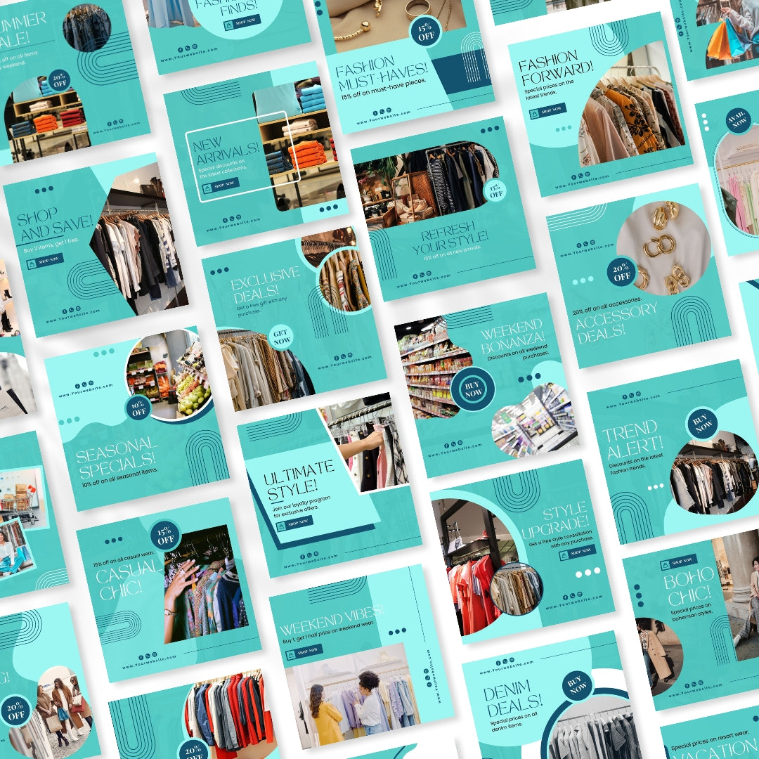 Store Promotion Layout 70 Retail Store Promotion Canva Templates – Viralcontent.design