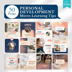 Personal Development Canva Templates Bundle – Viralcontent.design