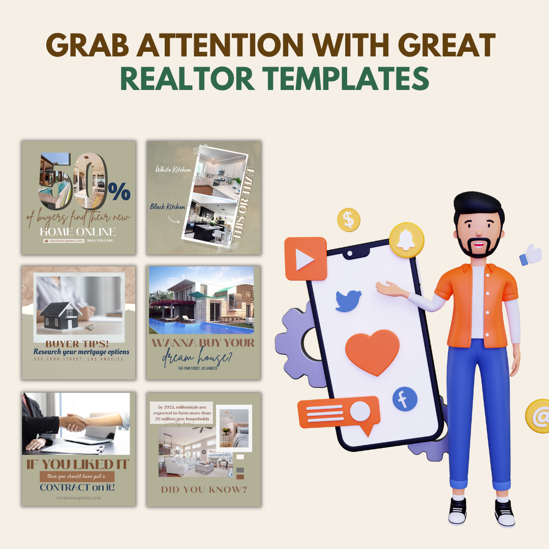 400  Real Estate vol.2 - Social Media Templates