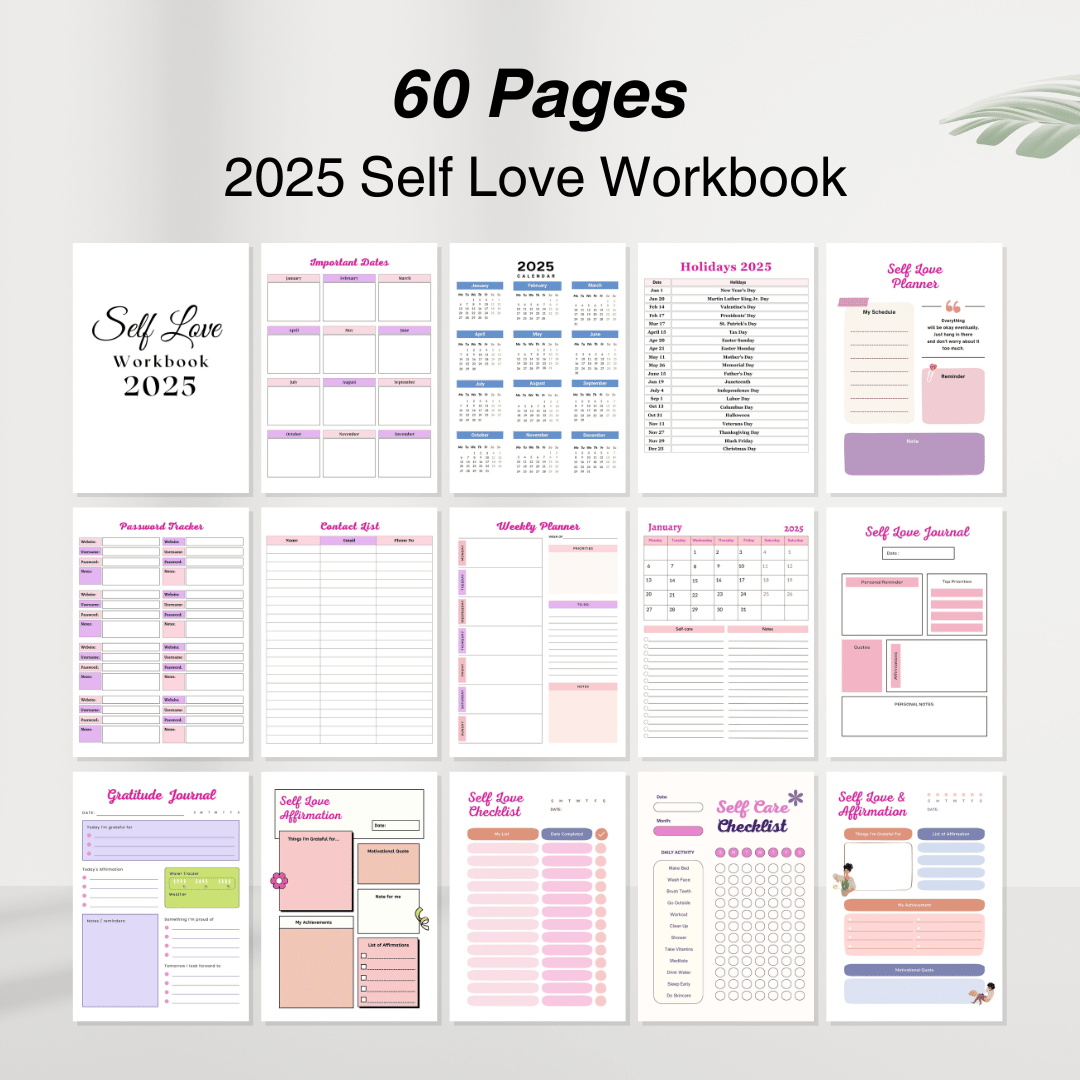 Health & Wellness Bundle: Journals and Planners