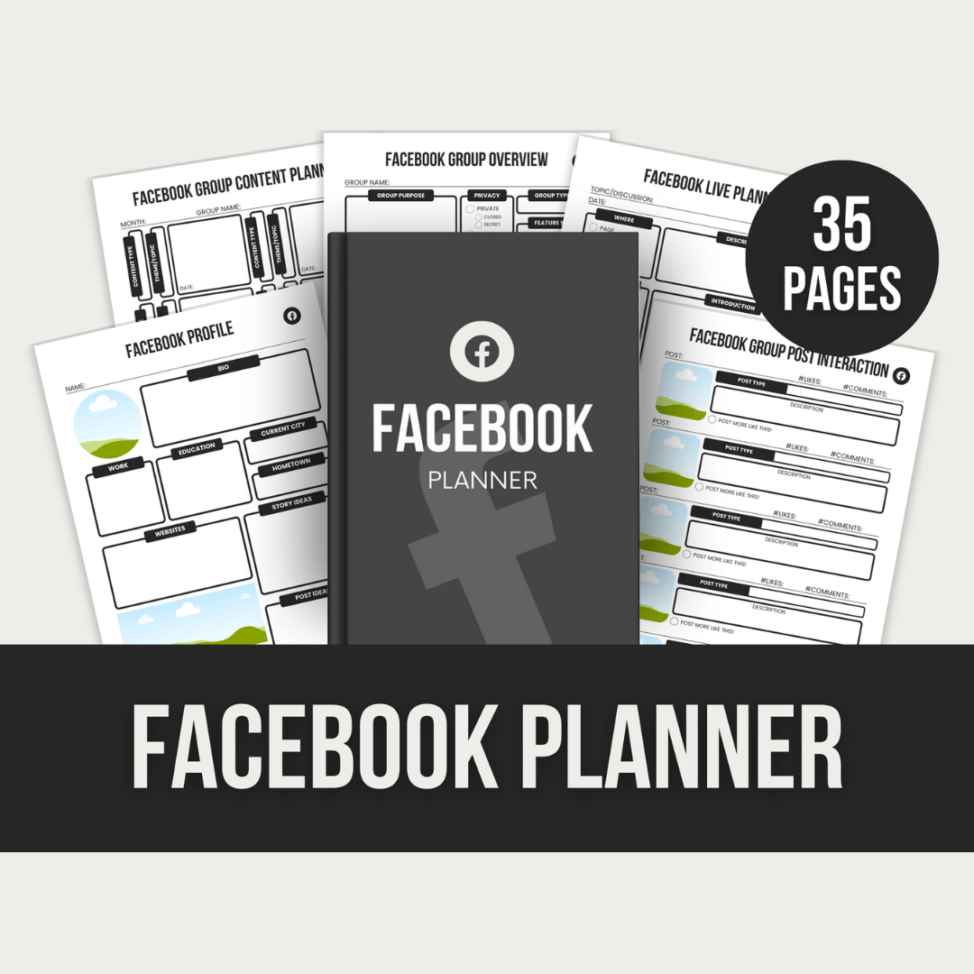 PLR Ultimate Social Media Planner Bundle (with resell rights)