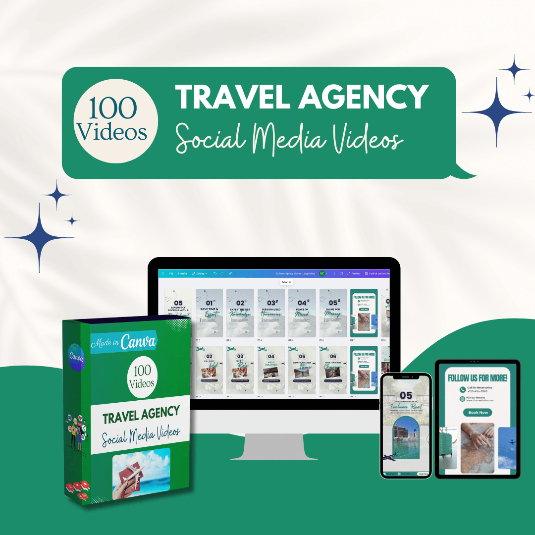 100 Travel Agency Video Templates