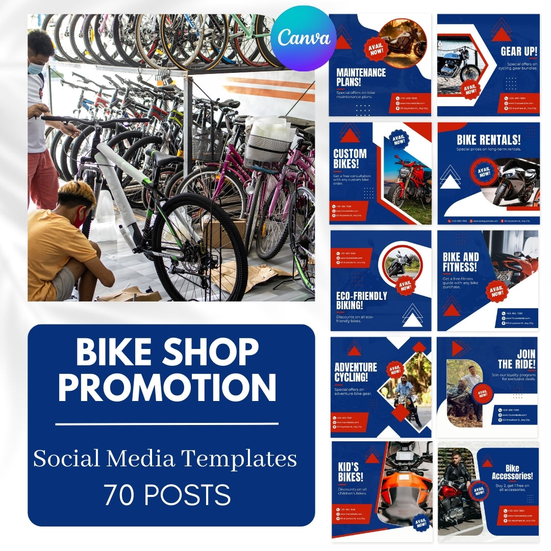 Bike Rental My Bike Service My Bike Shop Promotion My Bike Shop