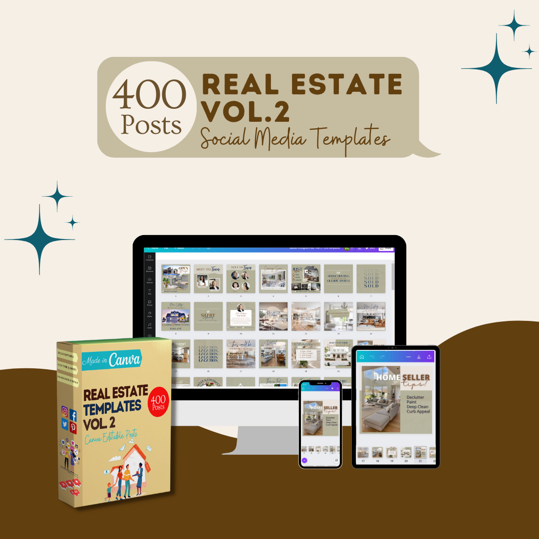 400  Real Estate vol.2 - Social Media Templates