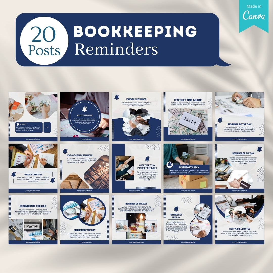 200 Bookkeeping  - Social Media Templates