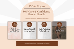 Self-Care & Confidence Planner Bundle