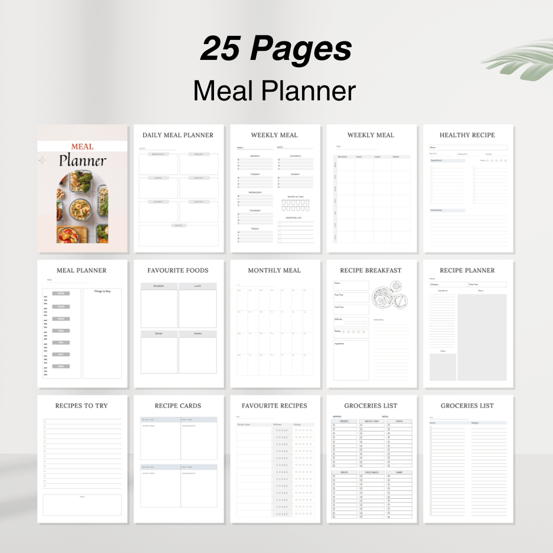 Health & Wellness Bundle: Journals and Planners