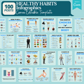 2000+ Fitness, Nutrition & Health Bundle - Social Media Templates