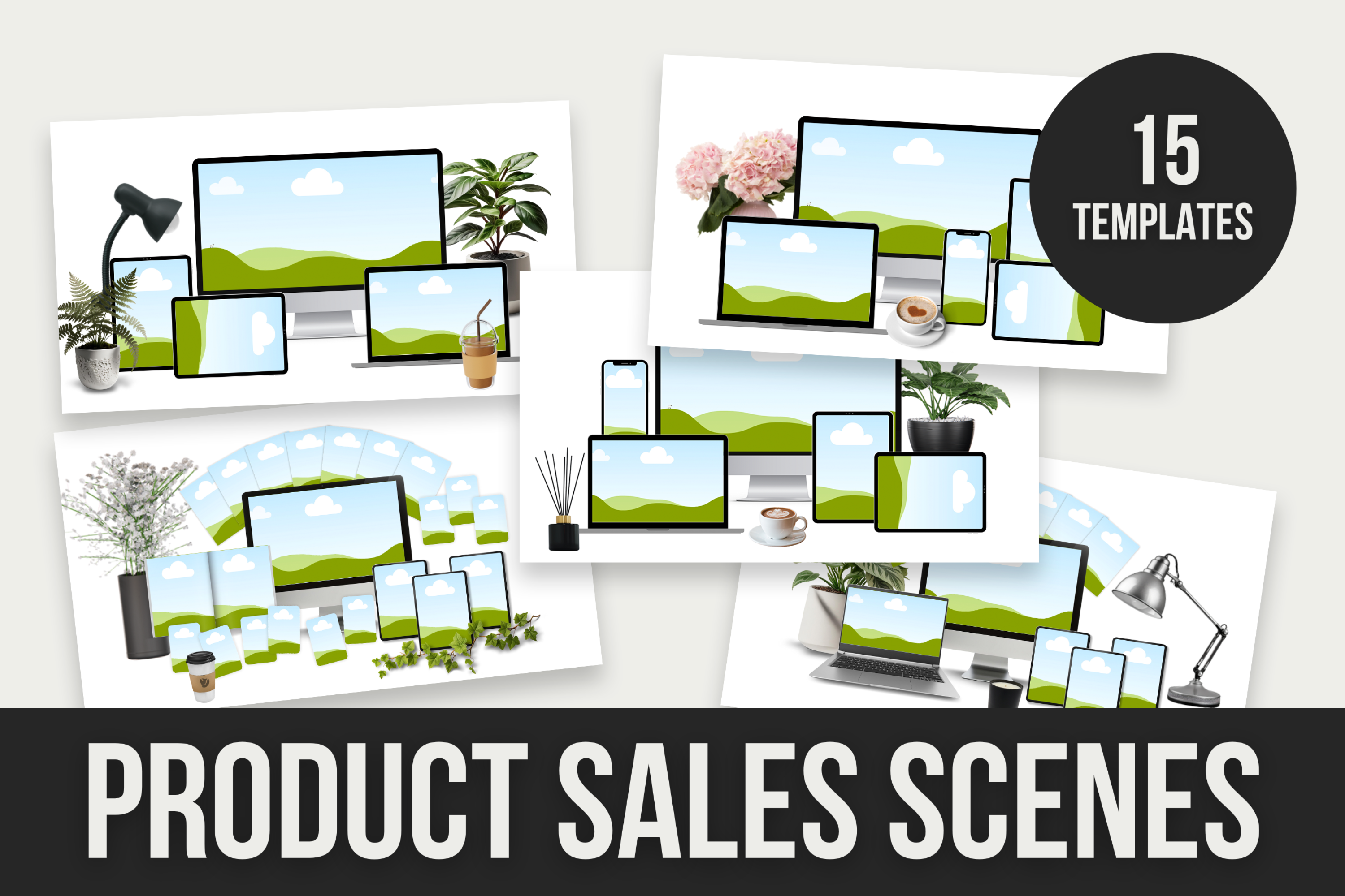 Product Sales Scenes - 15 pages