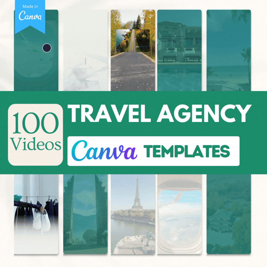 100 Travel Agency Video Templates