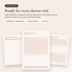 Menopause & Hormone Health Journal: Ready for every doctor visit