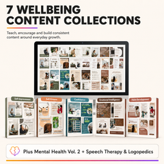Wellbeing content collections for self care, mindfulness and personal growth
