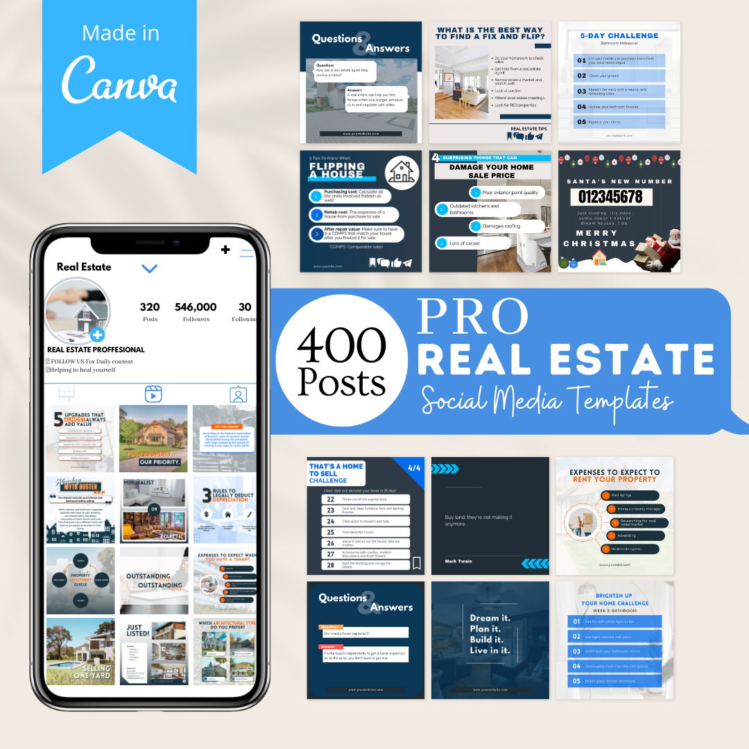 400 Real Estate - Social Media Template