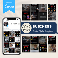 350 Business Posts - Social Media Templates