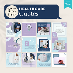 300 Healthcare Posts - Social Media Templates