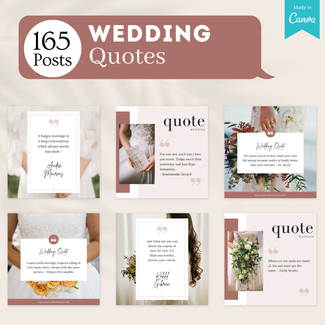 380+ Wedding Bundle - Social Media Template