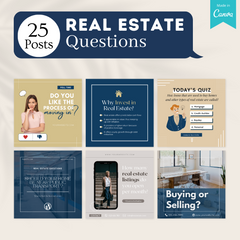 Real Estate LinkedIn Posts - Social Media Template