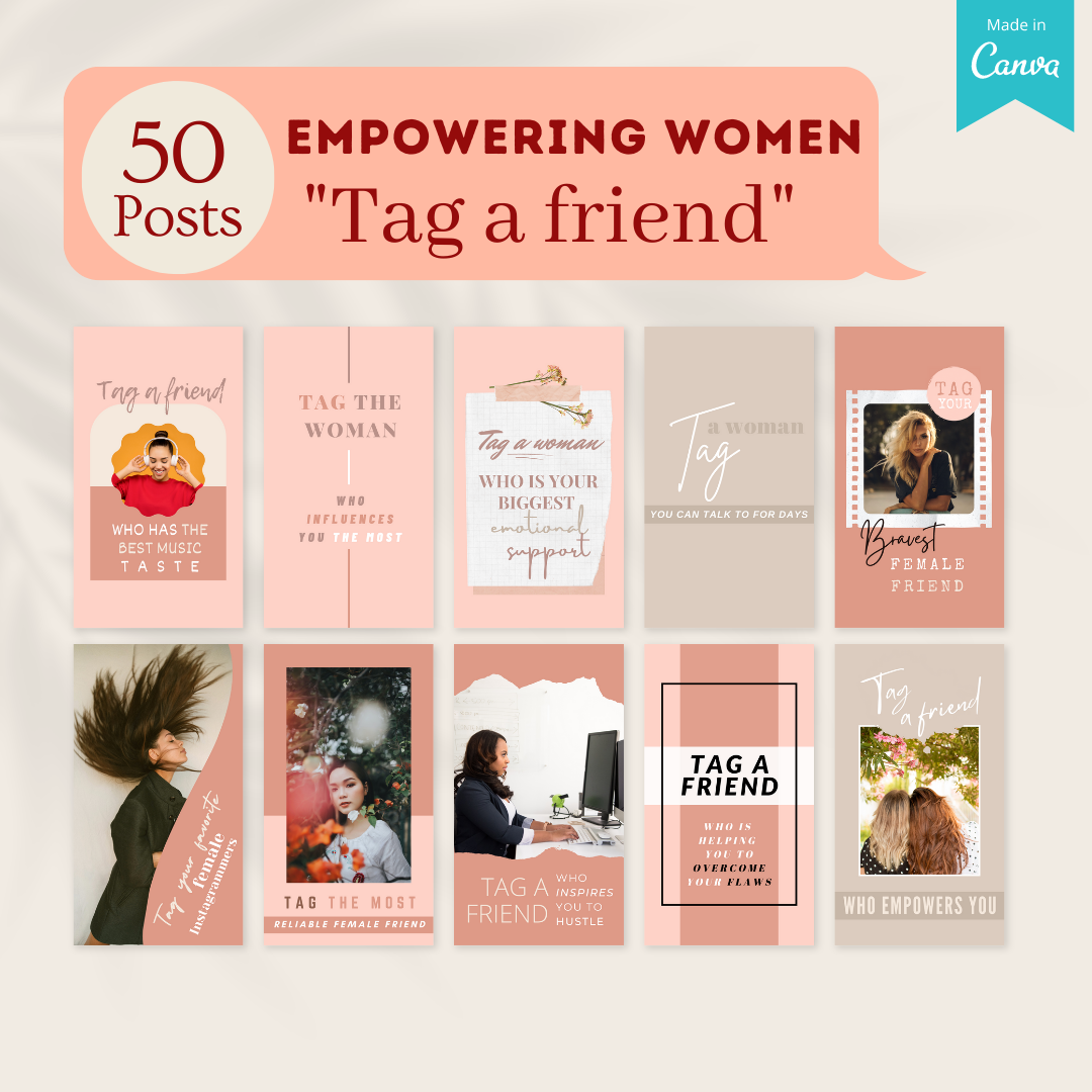 Empowering Women Bundle - Social Media Templates